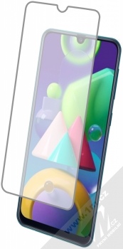 1Mcz Glass-2 ochranné tvrzené sklo na displej pro Samsung Galaxy M21 s telefonem