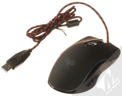 1Mcz GM06 herní myš kabelová černá (black) komplet
