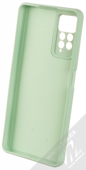 1Mcz Grip Ring Skinny ochranný kryt s držákem na prst pro Xiaomi Redmi Note 11 Pro 4G (Global version), Redmi Note 11 Pro 5G (Global version) mátově zelená (mint green) zepředu