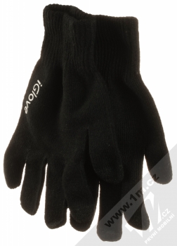 1Mcz iGlove Basic pletené rukavice pro kapacitní dotykový displej černá (black)
