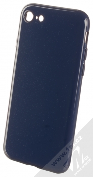 1Mcz Jelly Skinny TPU ochranný kryt pro Apple iPhone 7, iPhone 8, iPhone SE (2020), iPhone SE (2022) tmavě modrá (navy blue)