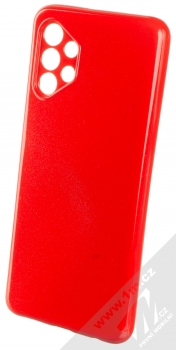 1Mcz Jelly Skinny TPU ochranný kryt pro Samsung Galaxy A32 5G červená (red)