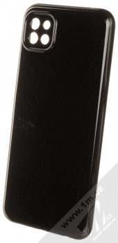 1Mcz Jelly TPU ochranný kryt pro Samsung Galaxy A22 5G černá (black)