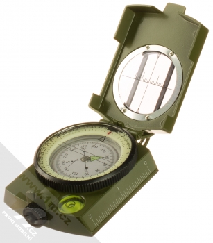 1Mcz KM-571 Vojenský kompas buzola armádní zelená (army green)