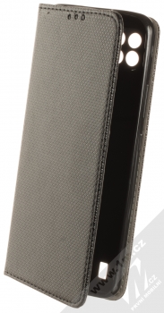 1Mcz Magnet Book Color flipové pouzdro pro Realme C21 černá (black)