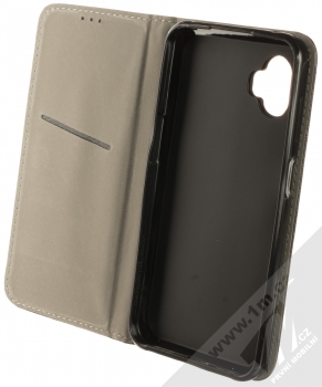 1Mcz Magnet Book Color flipové pouzdro pro Samsung Galaxy XCover6 Pro černá (black) otevřené