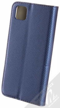 1Mcz Magnet Book flipové pouzdro pro Huawei Y5p, Honor 9S tmavě modrá (dark blue) zezadu