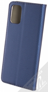 1Mcz Magnet Book flipové pouzdro pro LG K52 tmavě modrá (dark blue) zezadu