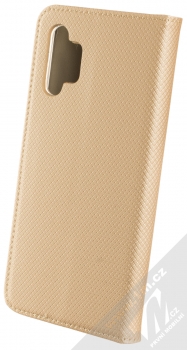 1Mcz Magnet Book flipové pouzdro pro Samsung Galaxy A32 5G zlatá (gold) zezadu