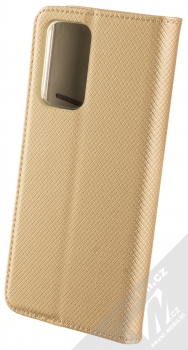1Mcz Magnet Book flipové pouzdro pro Samsung Galaxy A53 5G zlatá (gold) zezadu