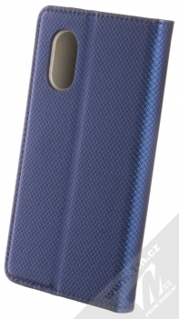 1Mcz Magnet Book flipové pouzdro pro Samsung Galaxy Xcover 5 tmavě modrá (dark blue) zezadu