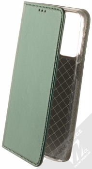 1Mcz Magnetic Book flipové pouzdro pro Samsung Galaxy A23, Galaxy A23 5G tmavě zelená (dark green)