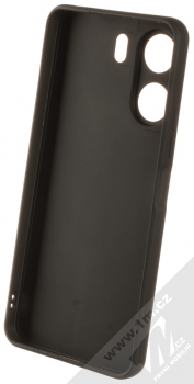 1Mcz Matt Skinny TPU ochranný silikonový kryt pro Xiaomi Redmi 13C 4G, Poco C65 černá (black) zepředu