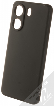 1Mcz Matt Skinny TPU ochranný silikonový kryt pro Xiaomi Redmi 13C 4G, Poco C65 černá (black)