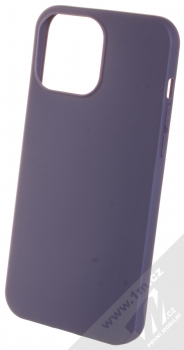 1Mcz Matt TPU ochranný silikonový kryt pro Apple iPhone 13 Pro Max tmavě modrá (dark blue)