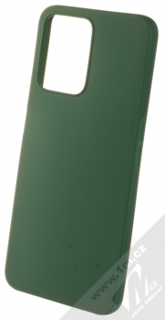 1Mcz Matt TPU ochranný silikonový kryt pro Realme C35 tmavě zelená (forest green)