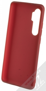 1Mcz Matt TPU ochranný kryt pro Xiaomi Mi Note 10 Lite tmavě červená (dark red) zepředu