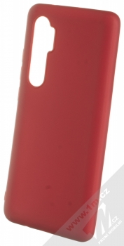 1Mcz Matt TPU ochranný kryt pro Xiaomi Mi Note 10 Lite tmavě červená (dark red)