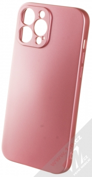1Mcz Metallic TPU ochranný kryt pro Apple iPhone 13 Pro Max růžová (pink)