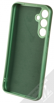 1Mcz Metallic TPU ochranný kryt pro Samsung Galaxy A54 5G zelená (green) zepředu