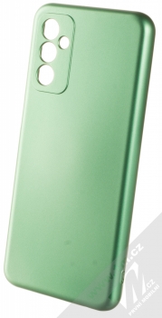 1Mcz Metallic TPU ochranný kryt pro Samsung Galaxy M13 4G, Galaxy M23 5G zelená (green)