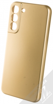 1Mcz Metallic TPU ochranný kryt pro Samsung Galaxy S22 Plus 5G zlatá (gold)