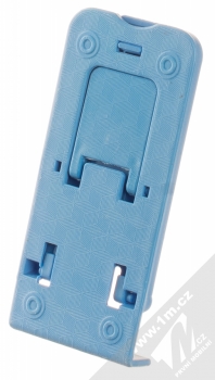 1Mcz Plastic Fold univerzální skládací stojánek modrá (blue) složené zezadu