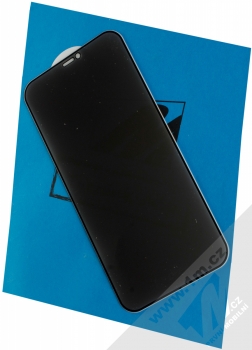 1Mcz Privacy Glass 5D tvrzené sklo na celou přední stranu s privátním filtrem pro Apple iPhone 12 mini černá (black)