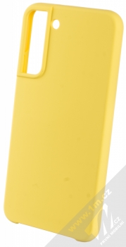 1Mcz Silicone ochranný kryt pro Samsung Galaxy S22 Plus 5G citrónově žlutá (lemon)