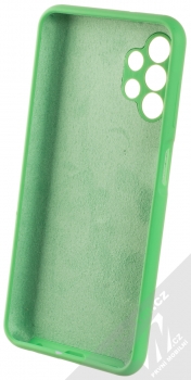 1Mcz Silicone Skinny ochranný kryt pro Samsung Galaxy A13 4G mátově zelená (mint green) zepředu