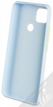 1Mcz Solid TPU ochranný kryt pro Xiaomi Redmi 9C světle modrá (light blue) zepředu
