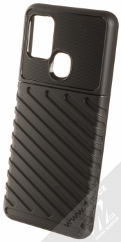 1Mcz Thunder odolný ochranný kryt pro Samsung Galaxy A21s černá (black)