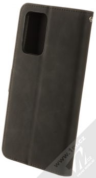 1Mcz Velvety Marten Book flipové pouzdro pro Xiaomi Redmi Note 10 Pro, Redmi Note 10 Pro Max černá (black) zezadu