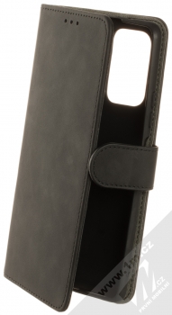 1Mcz Velvety Marten Book flipové pouzdro pro Xiaomi Redmi Note 10 Pro, Redmi Note 10 Pro Max černá (black)
