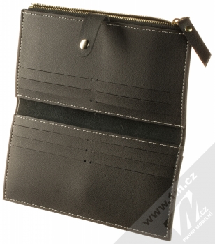 1Mcz Wolfone Wallet peněženka černá (black) otevřené
