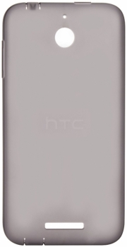HTC HC C1010 originální silikonové pouzdro pro HTC Desire 510 černá průhledná (black)