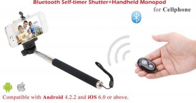 AB Shutter 3 Bluetooth Selfie dálkový ovladač použití
