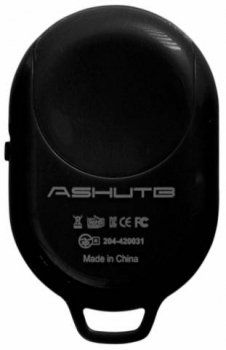 AB Shutter 3 Bluetooth Selfie dálkový ovladač zezadu