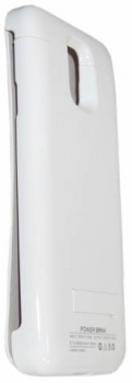 UreParts PowerBank Case flipové pouzdro s baterií 3200mAh pro Samsung Galaxy S5 zezadu