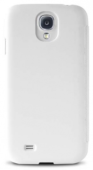 Puro Booklet Case flipové pouzdro pro Samsung Galaxy S4, Galaxy S4 LTE-A zezadu
