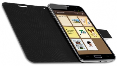 Puro Booklet Slim flipové pouzdro pro Samsung Galaxy Note N7000