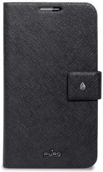 Puro Booklet Slim flipové pouzdro pro Samsung Galaxy Note N7000 black