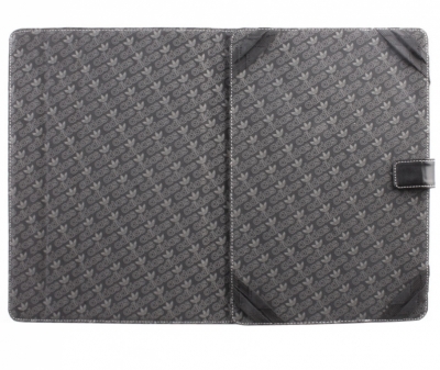 Adidas Stand Case univerzální flipové pouzdro pro tablet 10 až 11 palců black silver