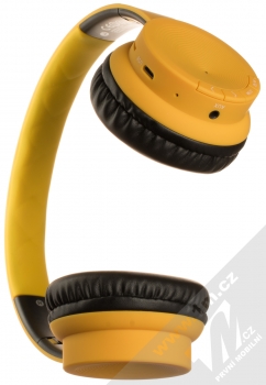 Aligator AH02 Bluetooth stereo sluchátka žlutá černá (yellow black) zezdola
