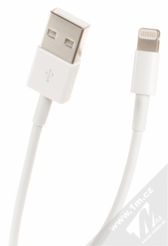Apple MQUE2ZM/A originální USB kabel s Lightning konektorem bílá (white)
