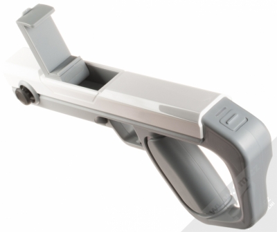 AVO+ AR Game Gun Bluetooth herní ovladač bílá šedá (white grey) vysunutý držák