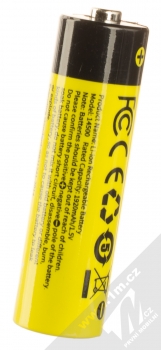 Baseus nabíjecí tužkové baterie AA 4ks s microUSB (PCWH000311) žlutá černá (yellow black) detail zezadu
