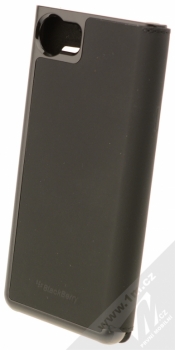 BlackBerry Smart Flip Case originální flipové pouzdro pro BlackBerry KEYone černá (black) zezadu