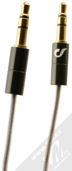 CellularLine Aux Music Cable Pro hudební kabel s jack 3,5mm konektorem černá (black)