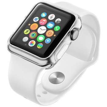 CellularLine Clear ochranný kryt pro Apple Watch 42mm průhledná (transparent)
